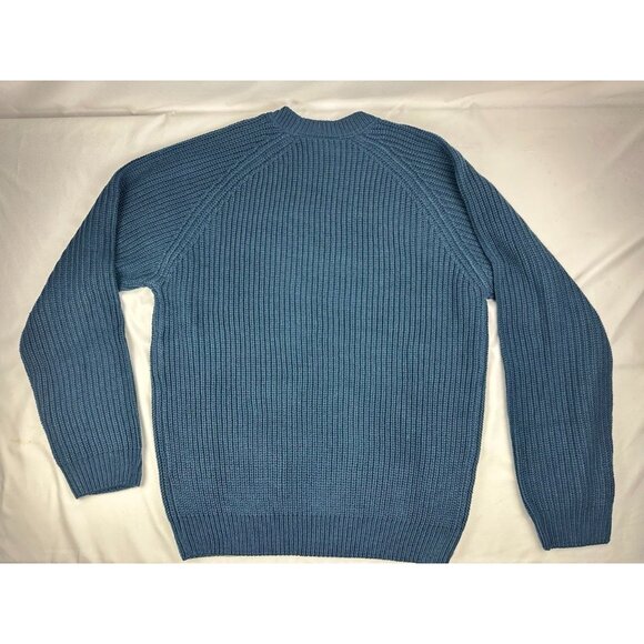 Carhartt Mens Knit Sweater Large Size Blue - Picture 2 of 7